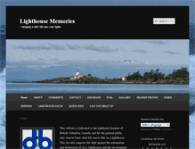 Tablet Screenshot of lighthousememories.ca